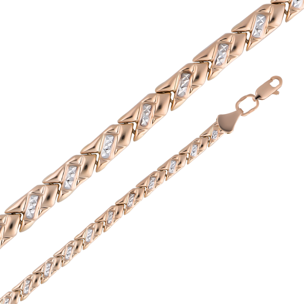 Браслет из красного золота